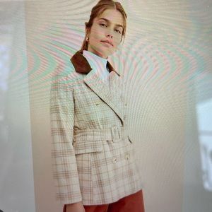 J-O-A ( Anthropologie) Checkmate Jacket